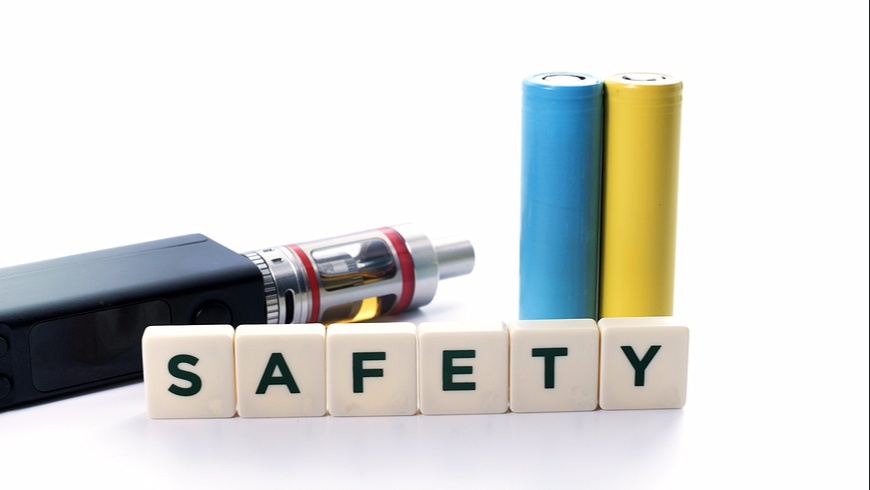 Battery with word safety